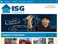 Tablet Screenshot of isgauto.com